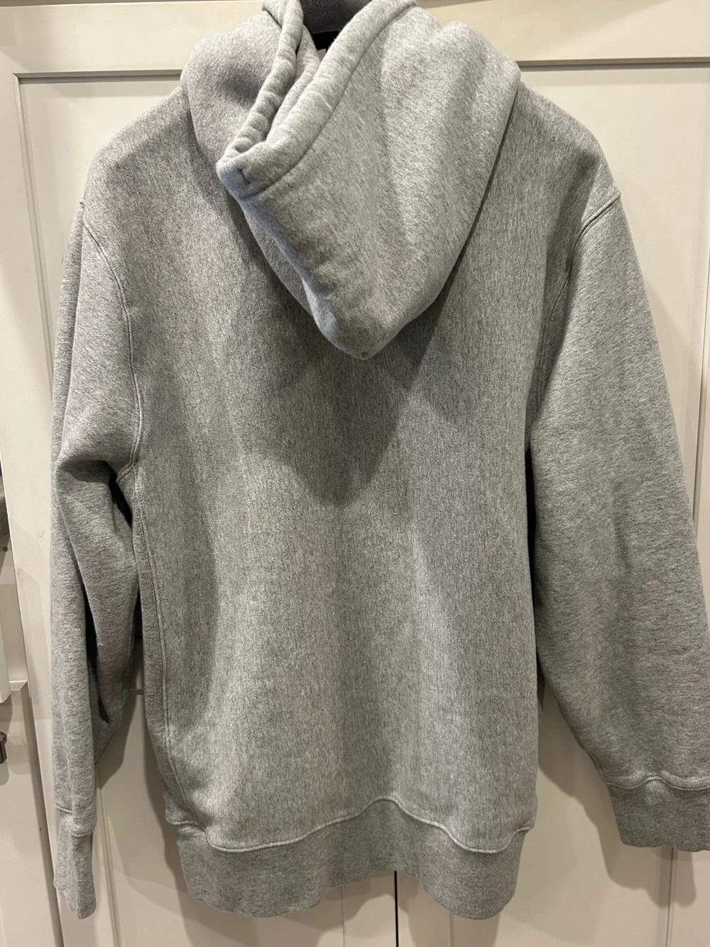 J Crew Sportswear gray Heathered Heavyweight Hoodie
